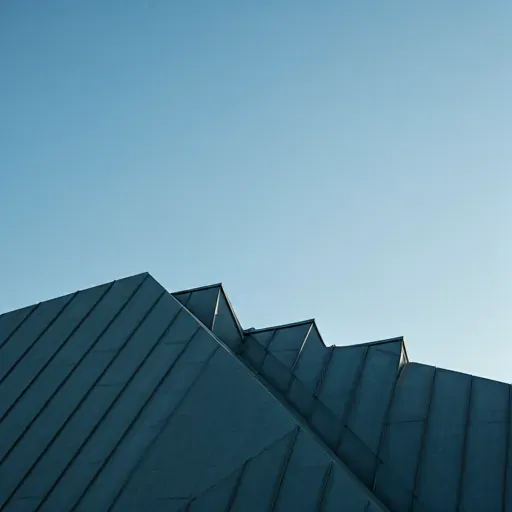 Modern dak architectuur